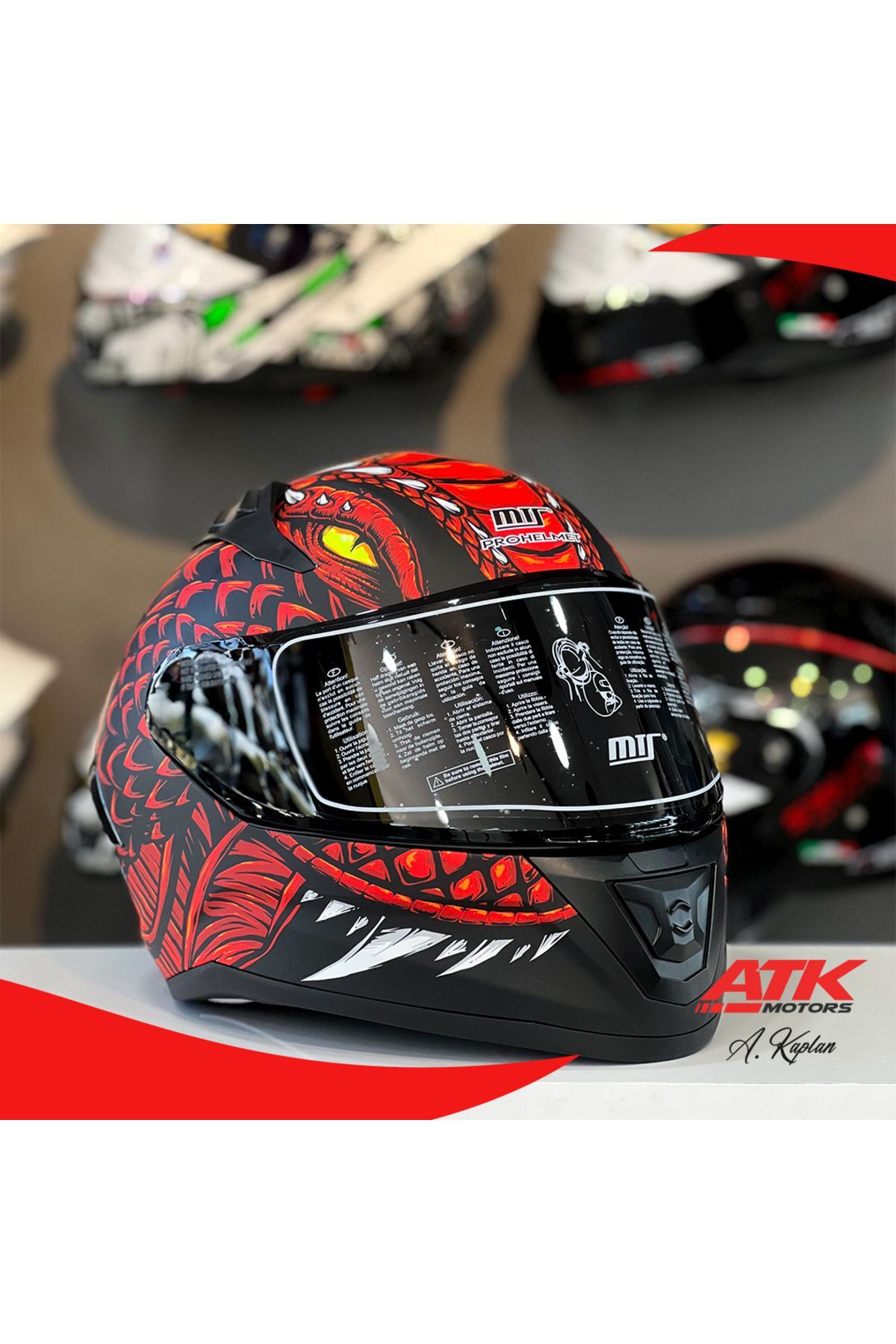 801 Full Face Kask Motosiklet Kaskı Kapalı Kasklar Tasarımlı Kask ECE-R22.06 Sertifikalı Kask