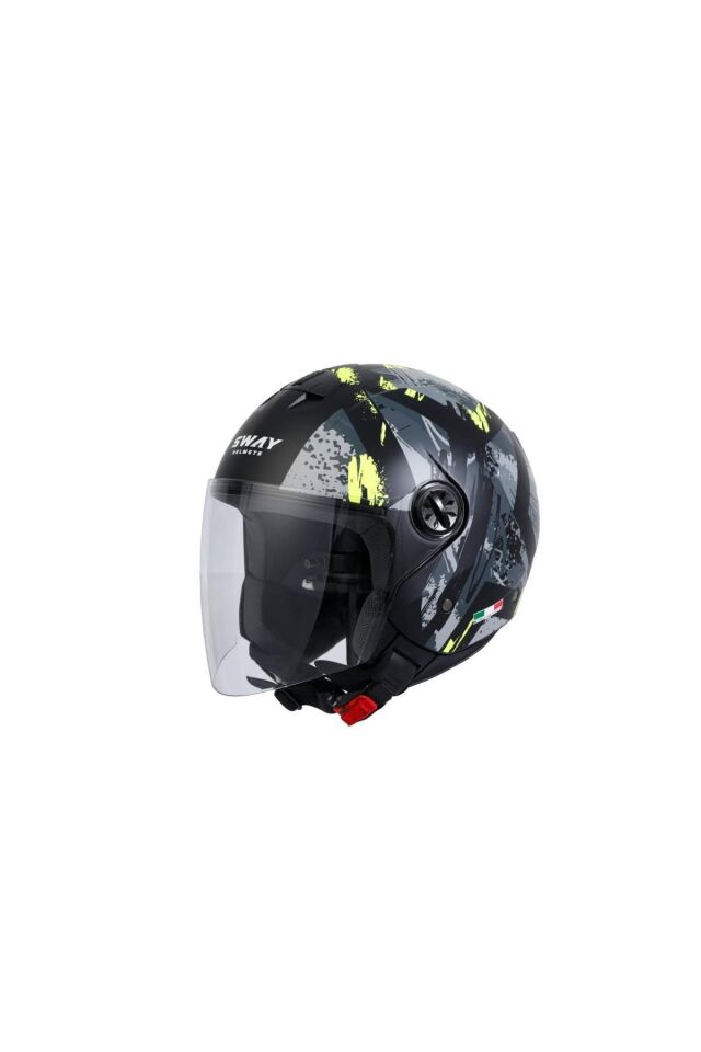 715 Kask Posıon Black Yellow
