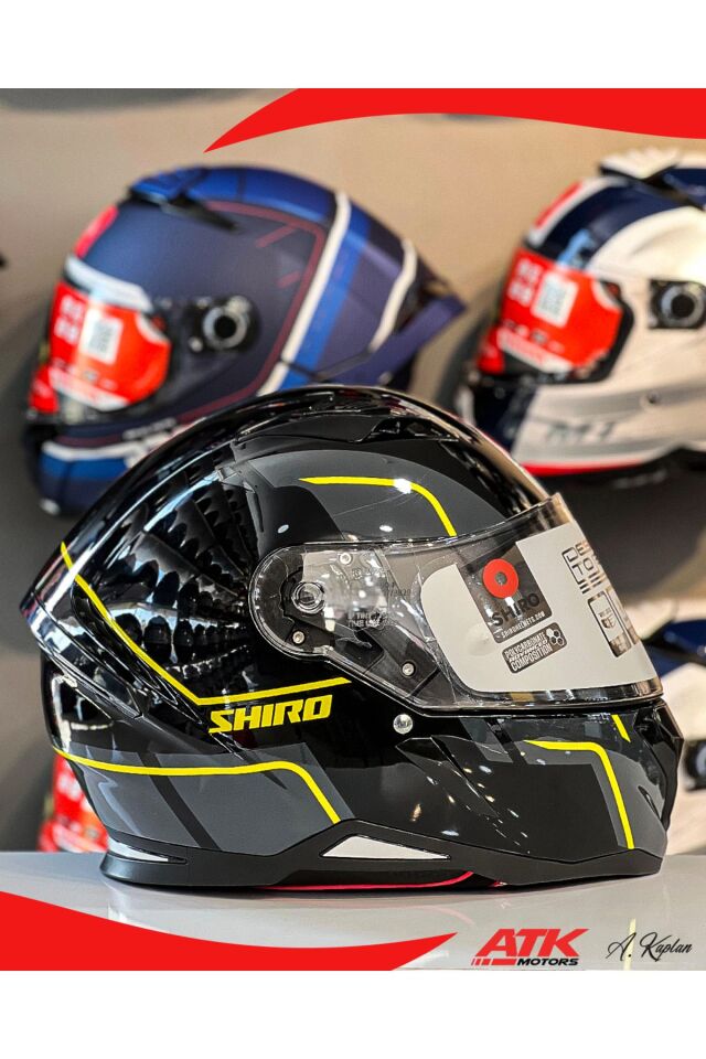 Hunter Performance Kask Full Face Kask Motosiklet Kaskı Kapalı Kask Vizör Kilitli Kask DOT Belgeli