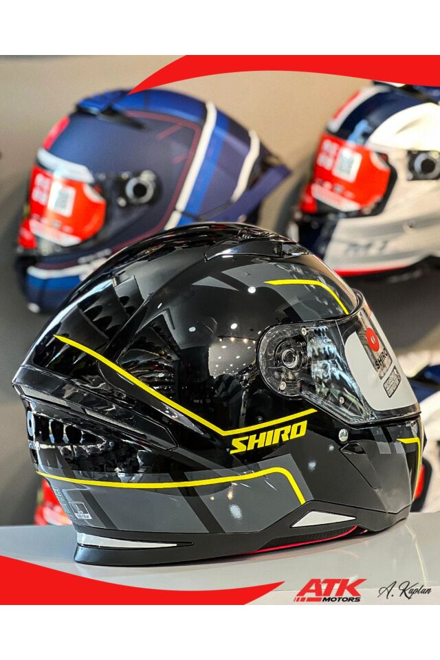 Hunter Performance Kask Full Face Kask Motosiklet Kaskı Kapalı Kask Vizör Kilitli Kask DOT Belgeli