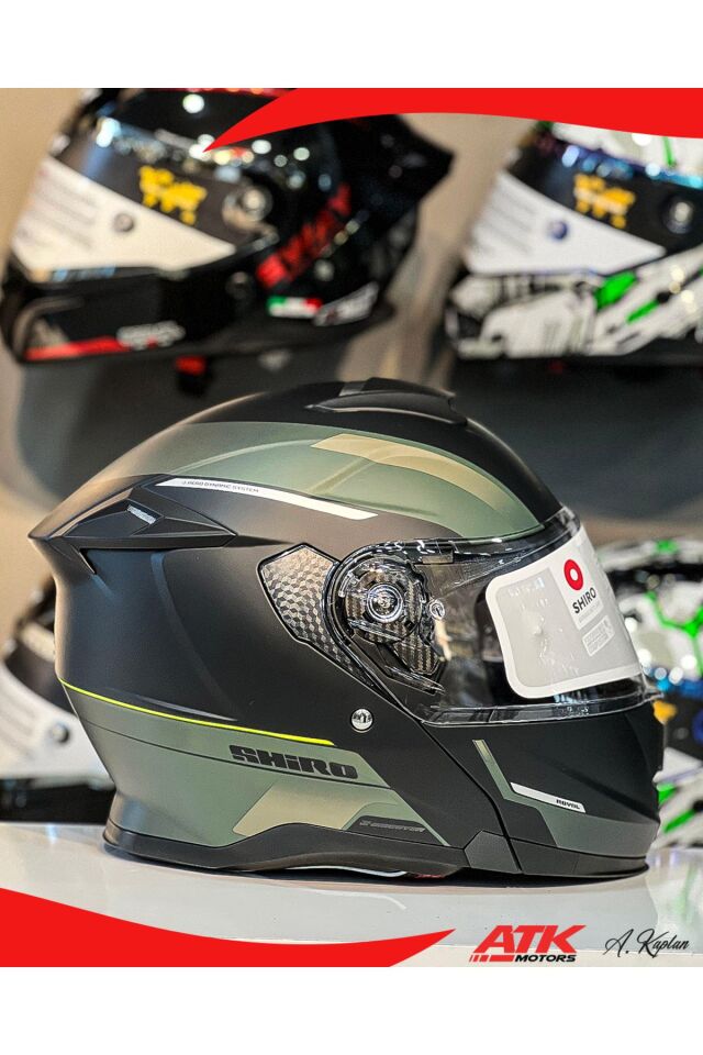 Discover Royalmat Full Face Kask Tam Kask Güneş Vizörlü Çene Açılır DOT Sertifikalı Kask