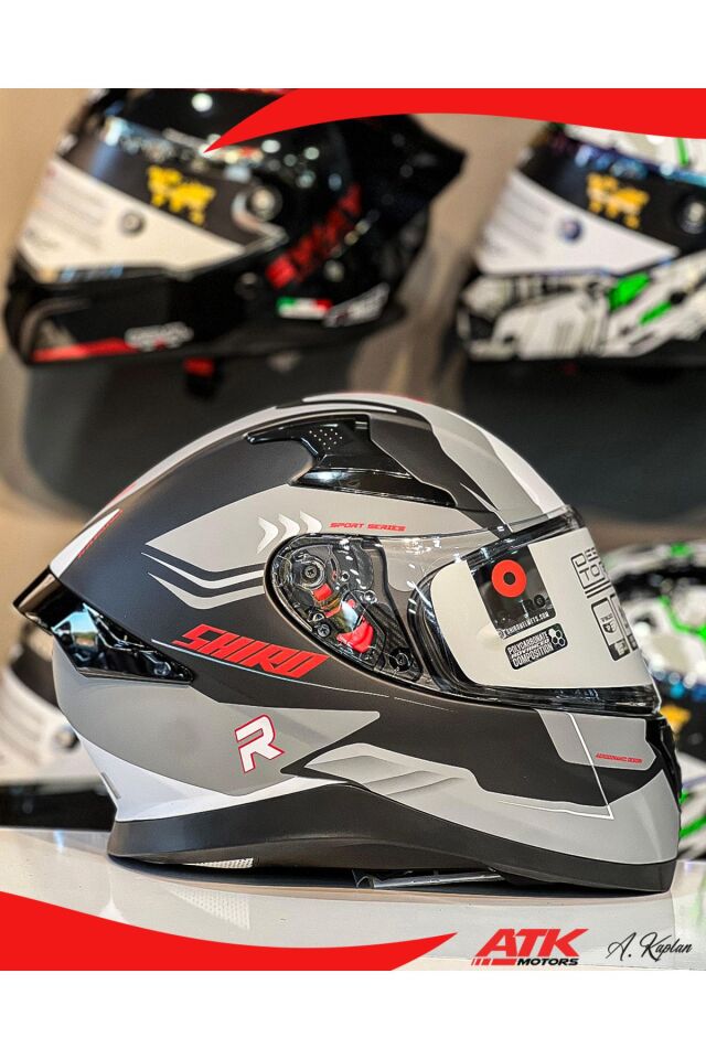 Katana Orbe Full Face Kask Tam Kask Güneş Vizörlü Tasarım Kaplama DOT Sertifikalı Kask