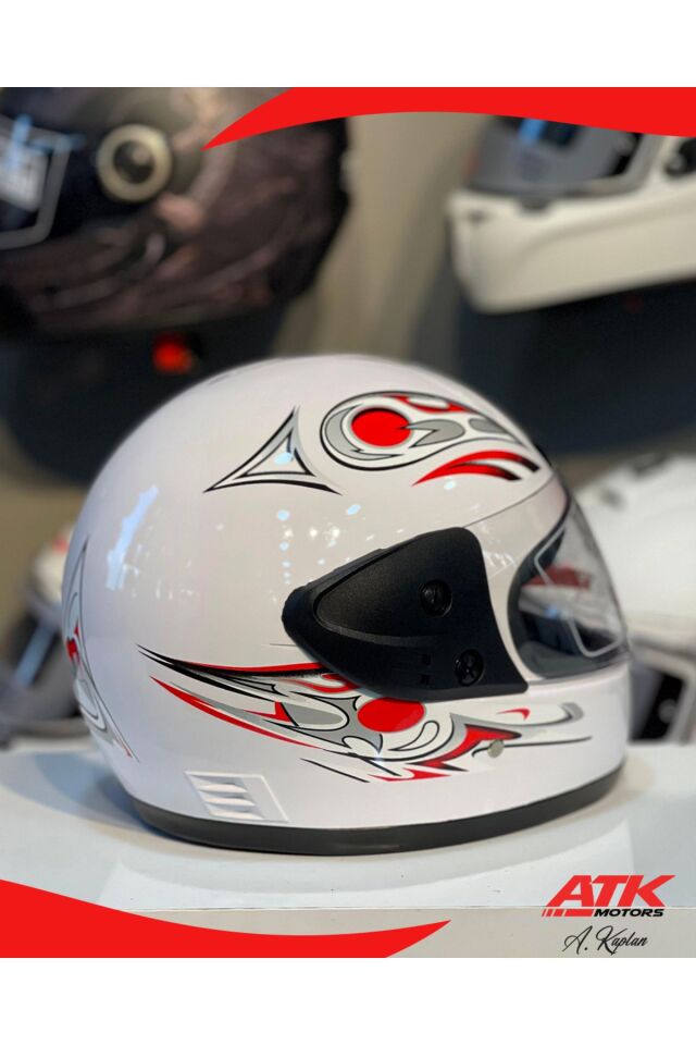 Kışlık Kask Kendinden Boyunlukluklu Kask Motosikletli Kaskı Kapalı Kask
