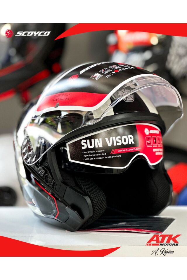 669 Shuttle Açık Kask Motosiklet Kaskı Yarım Kask