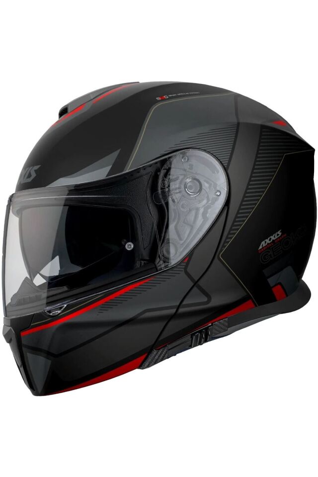 Gecko Sv Capital B1 Çene Açılır Motosiklet Kask Mat Siyah Xl
