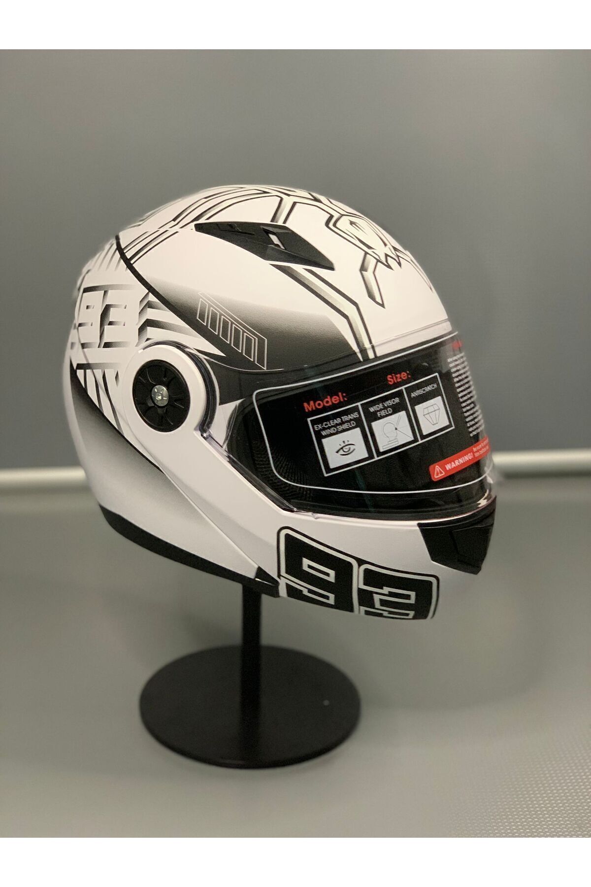 Scharf Jk-115 Güneş Vizörlü Çene Açılır Kask
