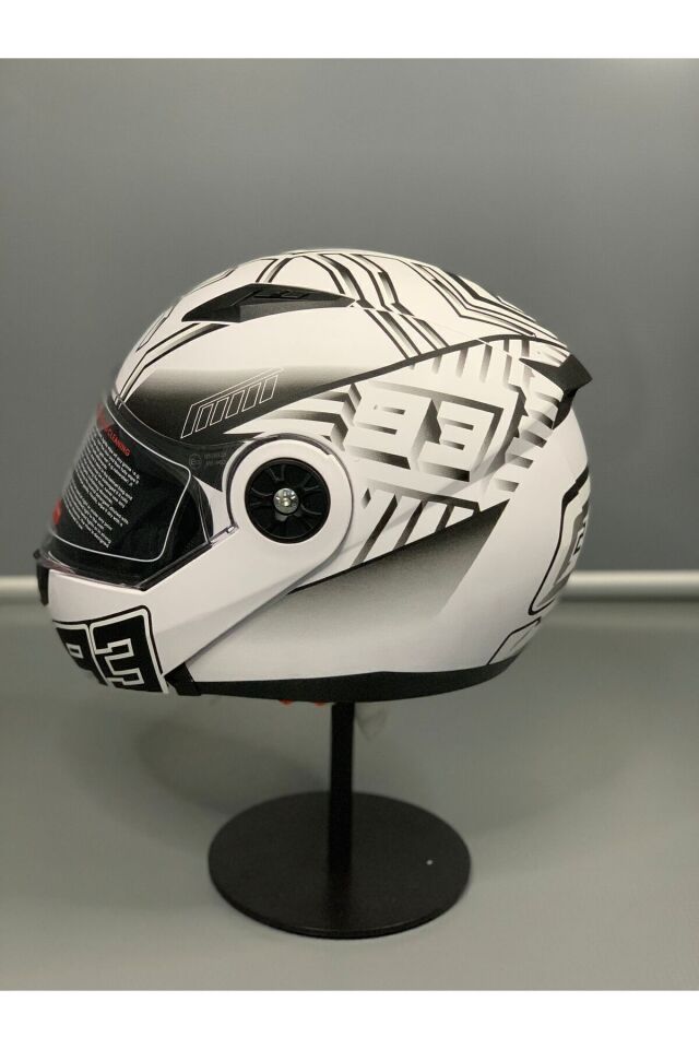 Scharf Jk-115 Güneş Vizörlü Çene Açılır Kask