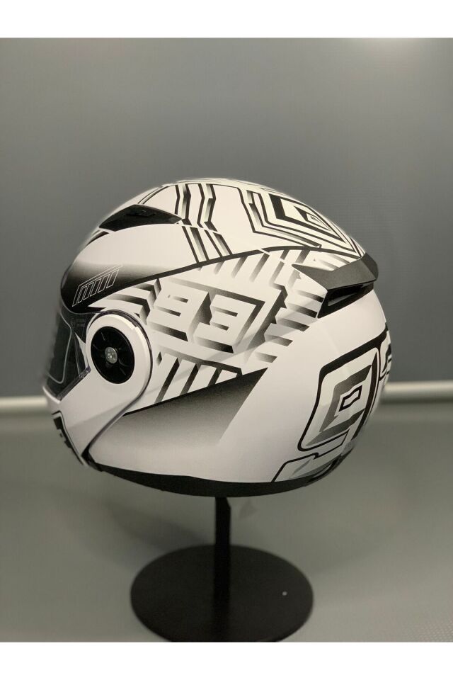 Scharf Jk-115 Güneş Vizörlü Çene Açılır Kask