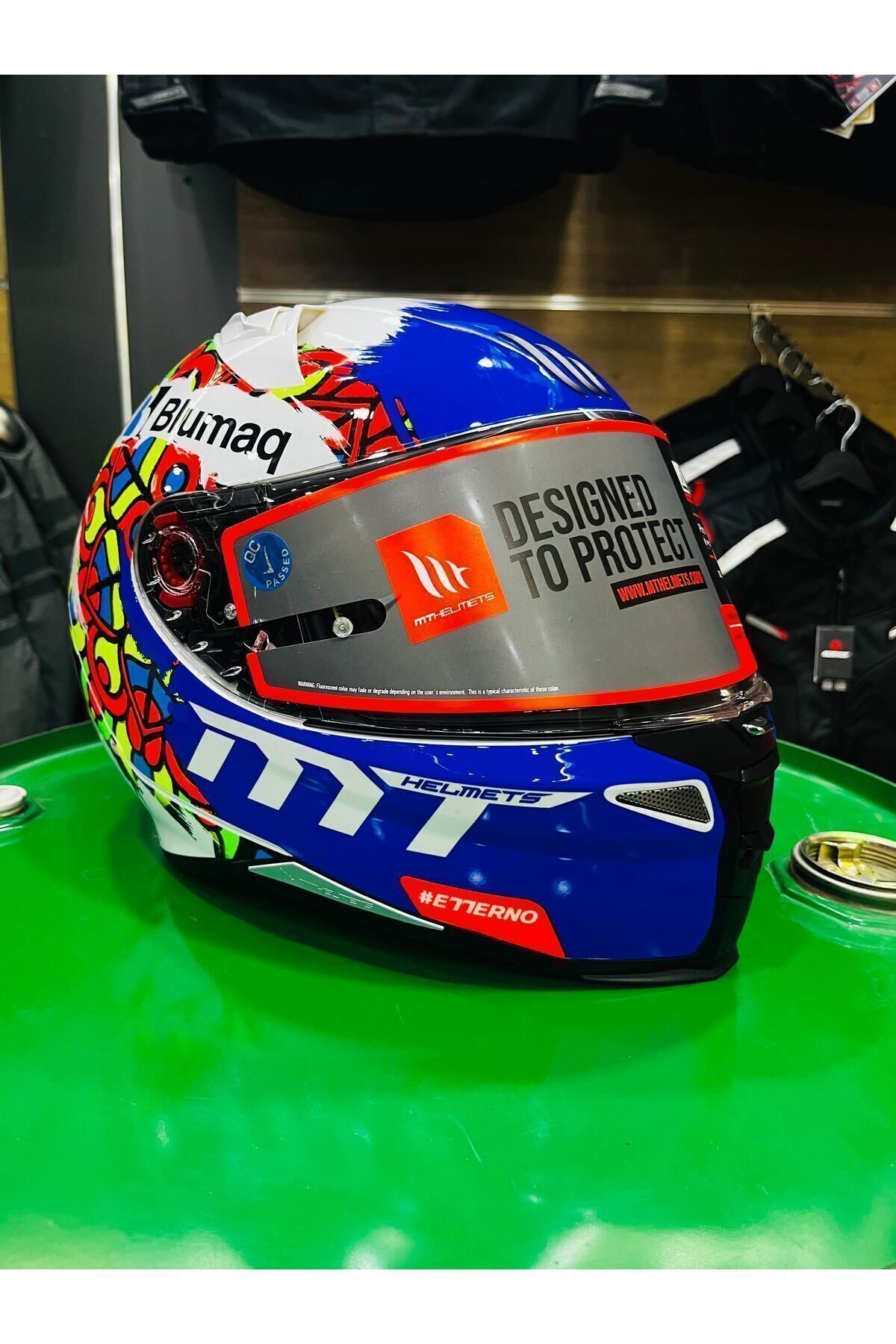 TEZ MOTOR MT HELMETS REVENGE 2 FULL FACE KAPALI MOTOSİKLET KASKI