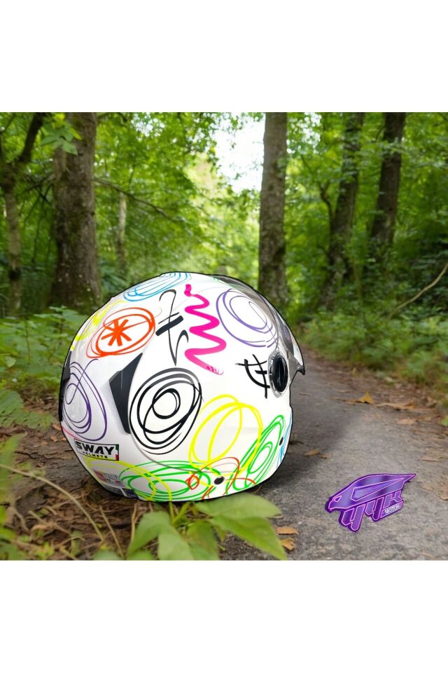 715 Kask Whıte Flower