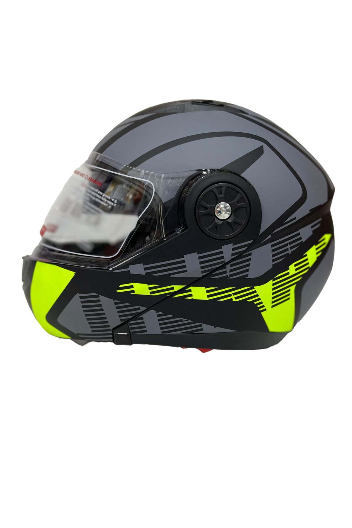 KASK ÇENE AÇILIR SARI JK-115 YJH