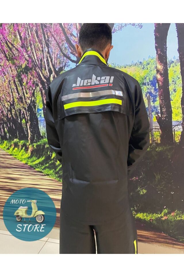 Motorsiklet Yağmurluk Takımı Kurye Yağmurluk(Su geçirmez garantili)