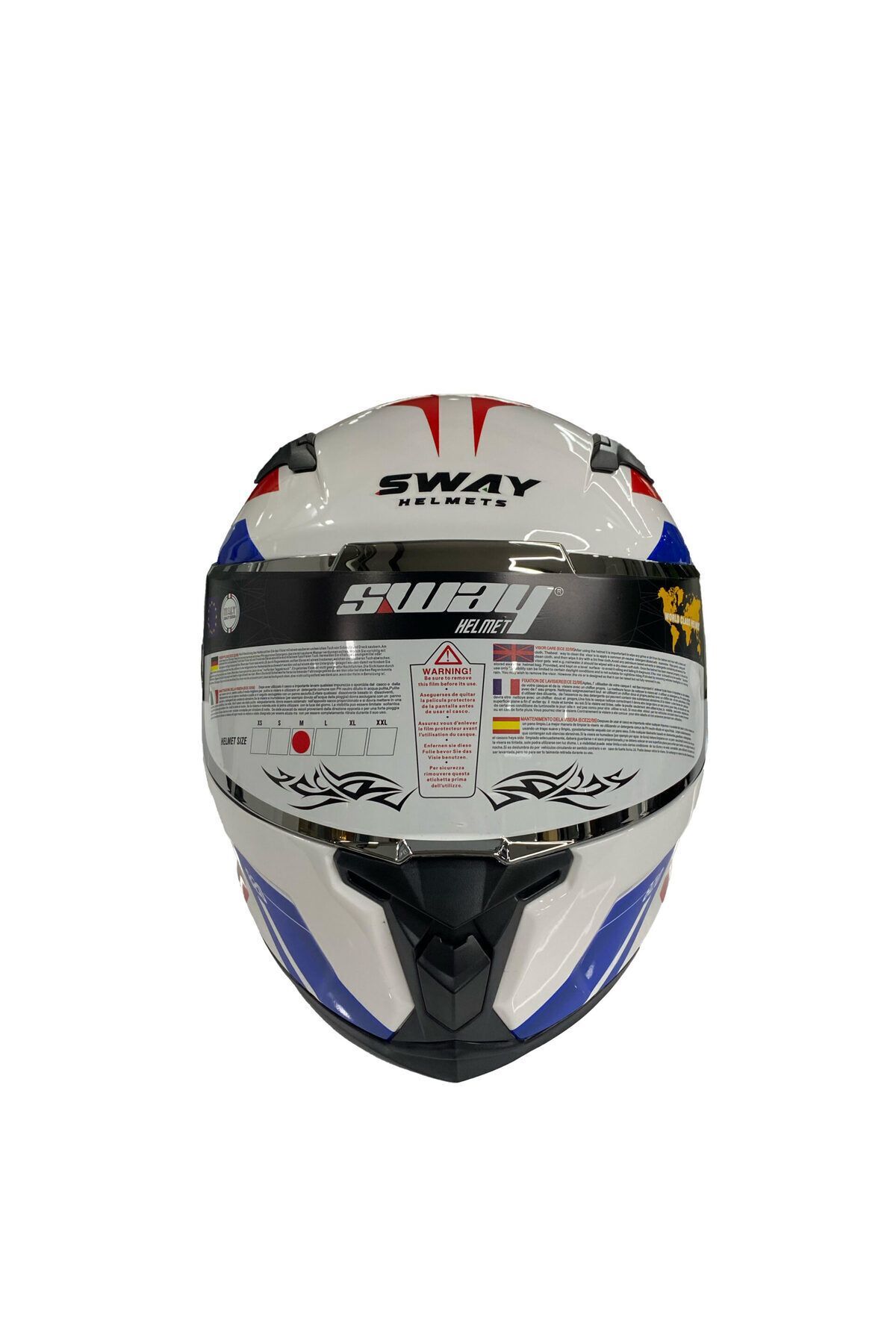 820 Dakar 2 Full Face Motosiklet Kaskı