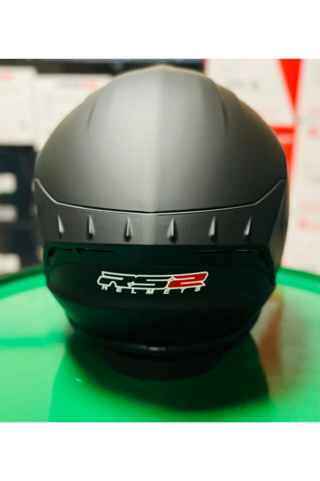 Tez Motor Dp-815 Full Face Motosiklet Kaskı Mat Black