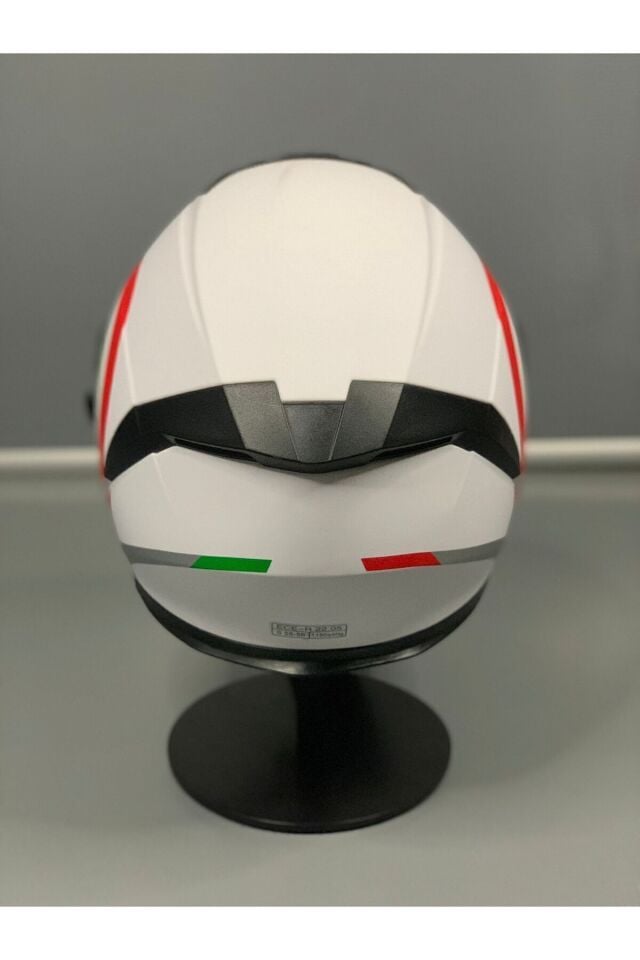 Jk-526 Güneş Vizörlü Yarım Kask Sıfır BEYAZ/RENKLİ - L