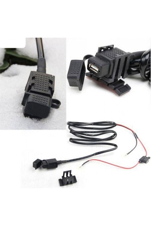 Motosiklet Tekli Usb Şarj Soketi Suya Dayanıklı 12v Wupp-5