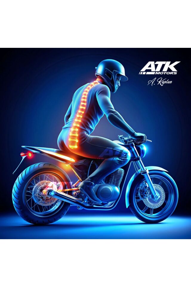 Motosiklet Konfor Sele Universal Sele Ergonomik Rahat Konfor Sele