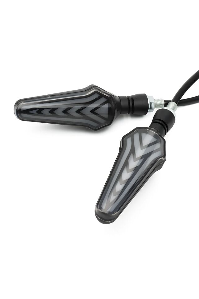Motosiklet Kayar Led Sinyal Universal Model Her Motora Uyumlu Led Sinyal Çifti