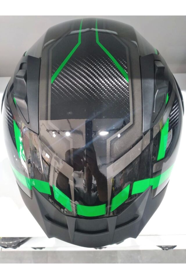 KASK MTS PRO 801 LEAD GÜNEŞ GÖZLÜKLÜ GREEN Tek Renk - M