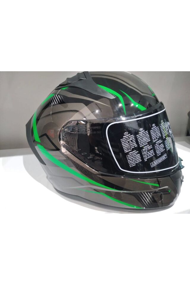 KASK MTS PRO 801 LEAD GÜNEŞ GÖZLÜKLÜ GREEN Tek Renk - M