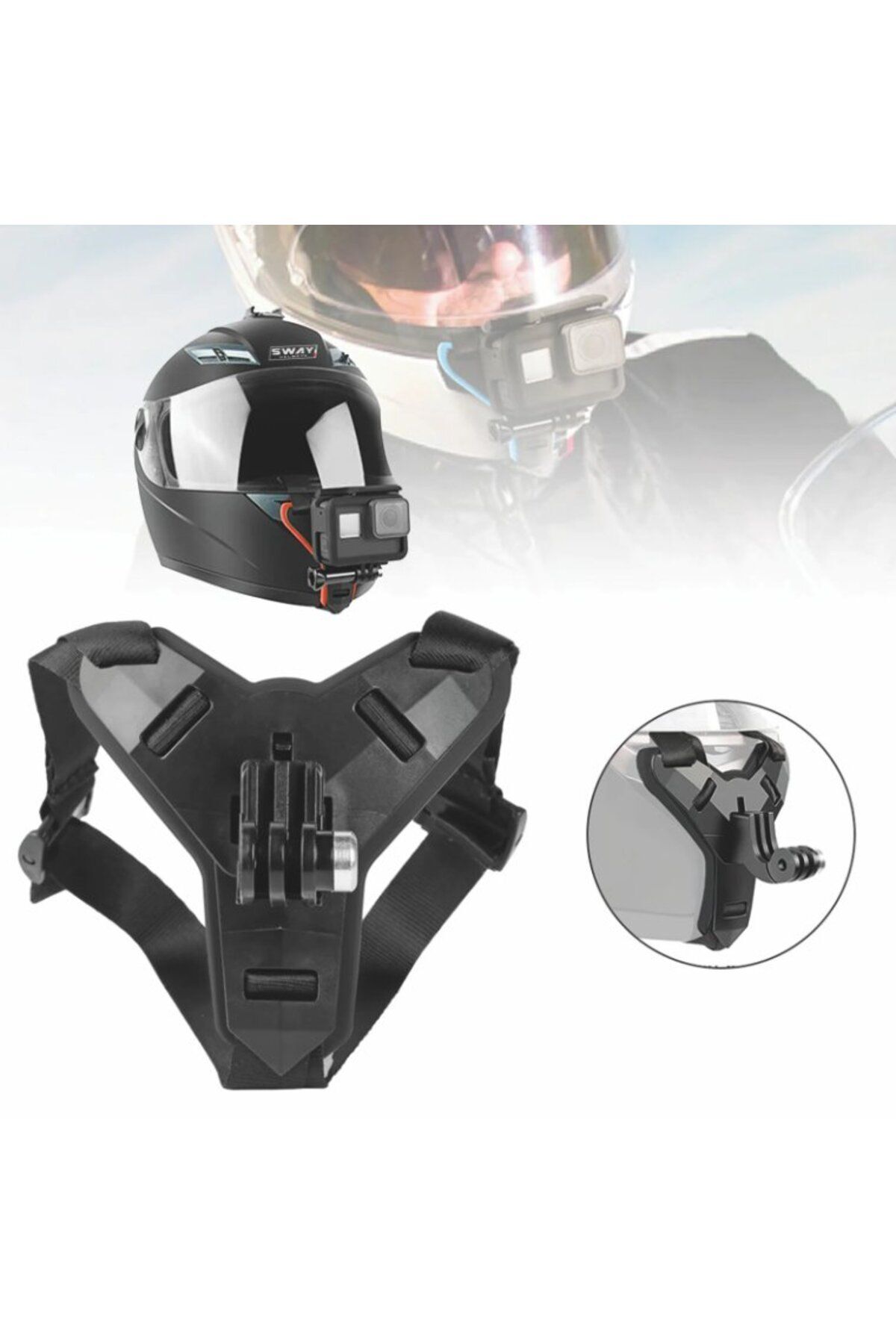 SW 711 Kask Kamera Tutucu