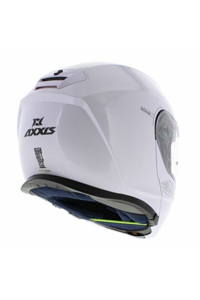 Axxıs Gecko Sv A0 Çene Açılır Motosiklet Kask Beyaz L