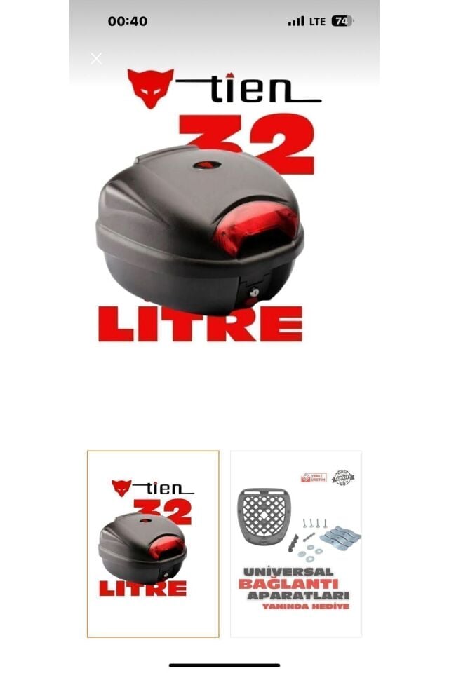 Tien 32 lt çanta