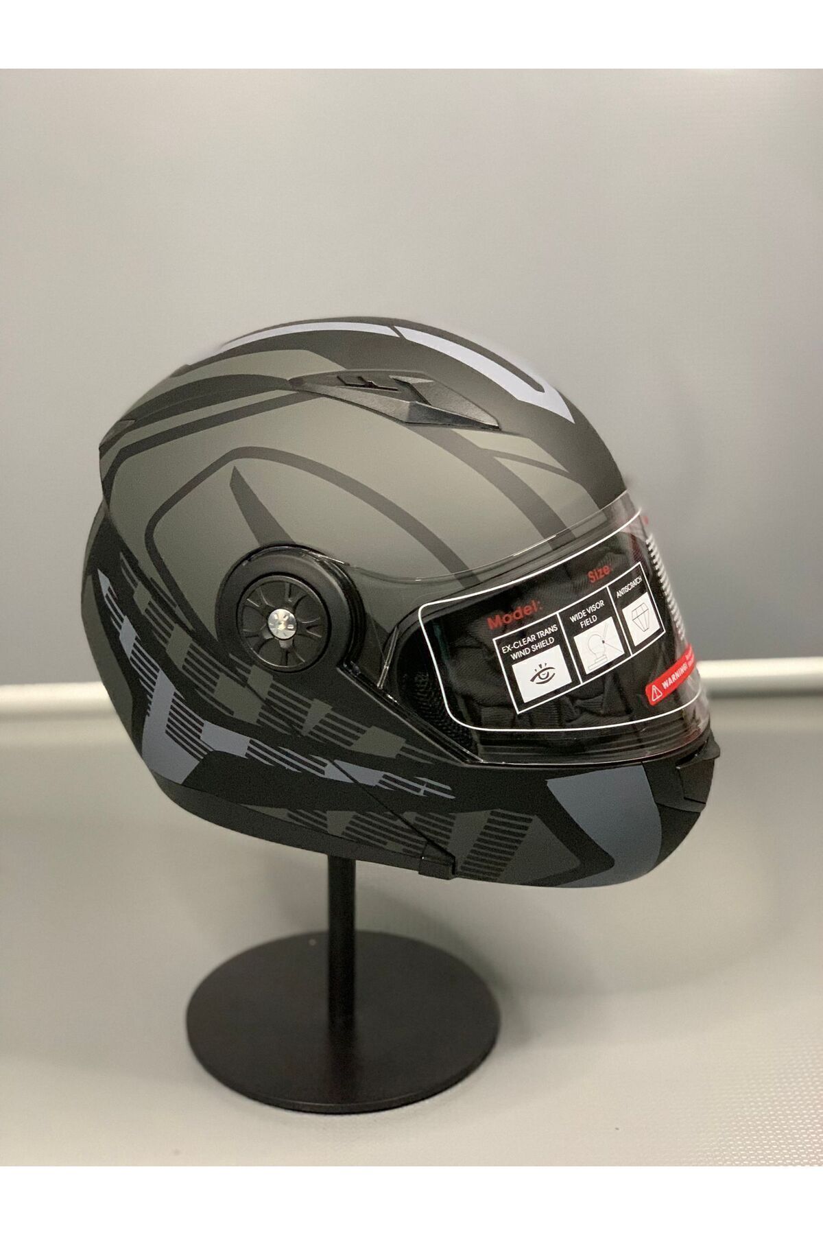 Motopoint Jk 115 Güneş Vizörlü Çene Açılır Kask