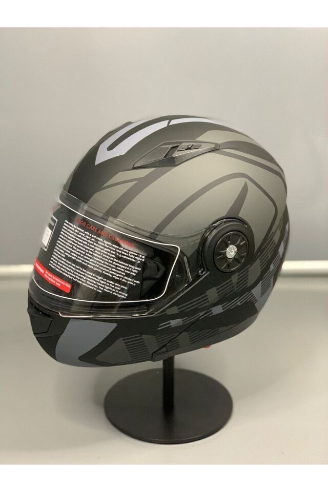 Motopoint Jk 115 Güneş Vizörlü Çene Açılır Kask