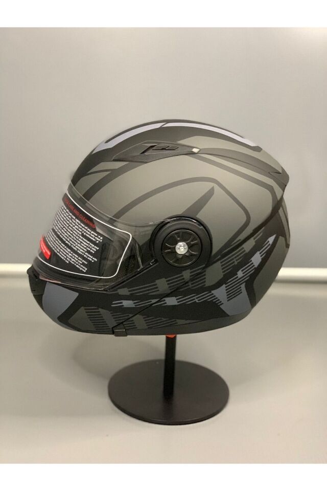 Motopoint Jk 115 Güneş Vizörlü Çene Açılır Kask