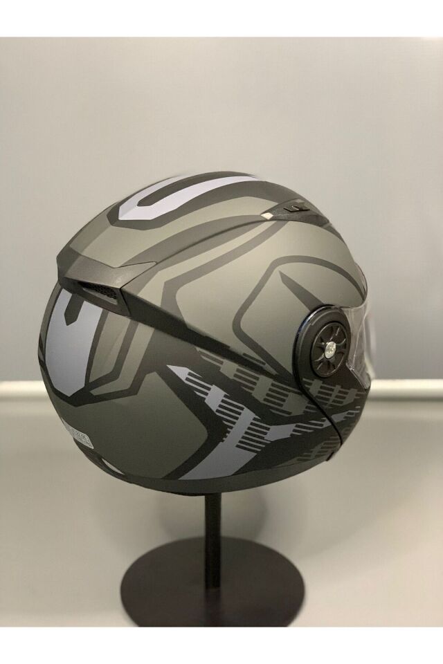 Motopoint Jk 115 Güneş Vizörlü Çene Açılır Kask