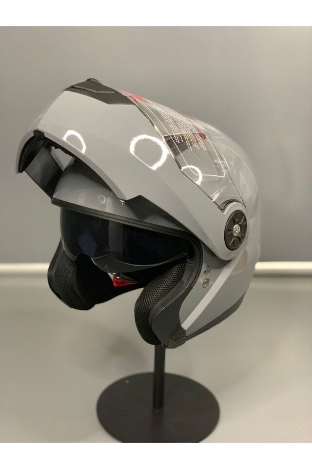 Motopoint Jk 115 Güneş Vizörlü Çene Açılır Kask