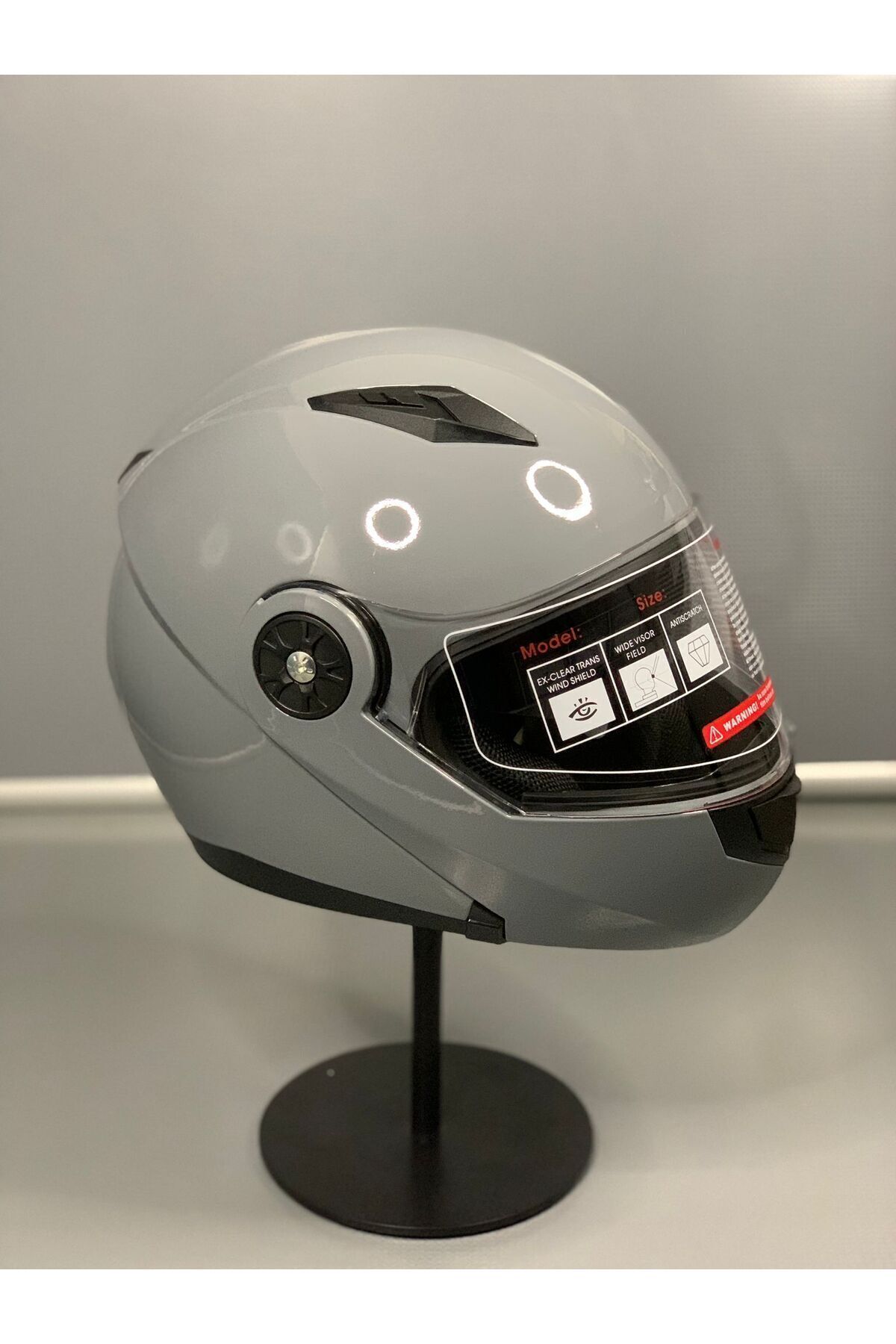 Motopoint Jk 115 Güneş Vizörlü Çene Açılır Kask