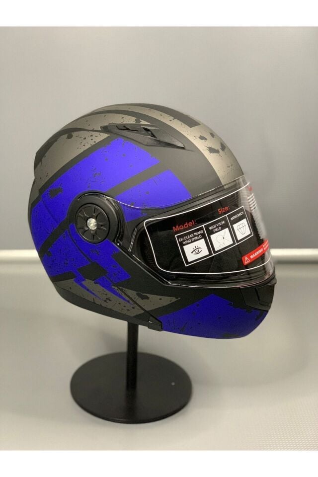 Motopoint Jk 115 Güneş Vizörlü Çene Açılır Kask