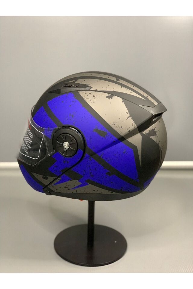 Motopoint Jk 115 Güneş Vizörlü Çene Açılır Kask