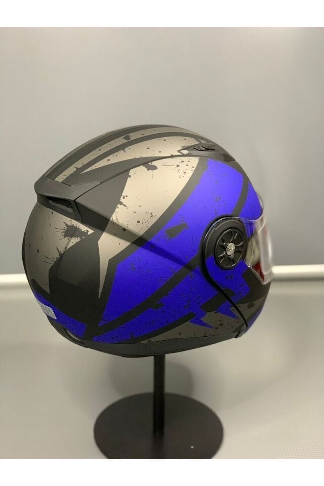 Motopoint Jk 115 Güneş Vizörlü Çene Açılır Kask