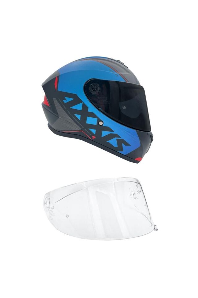 DRAKEN S GEAR E7 MAT BLUE KAPALI KASK