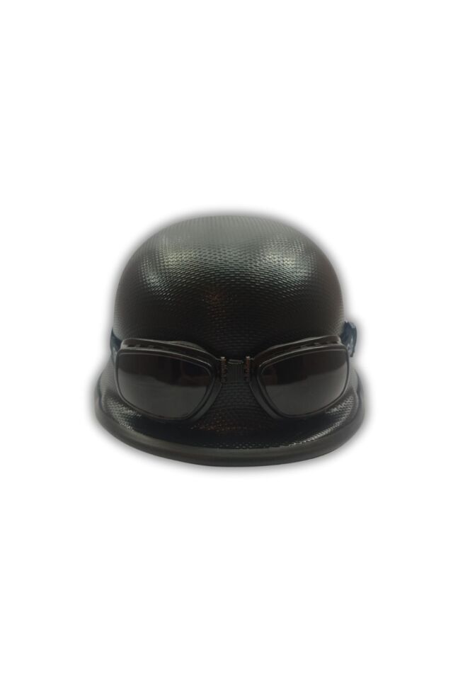 Prohelmets Htc-87 - Gözlüklü Cruiser Kask - Chopper Kask