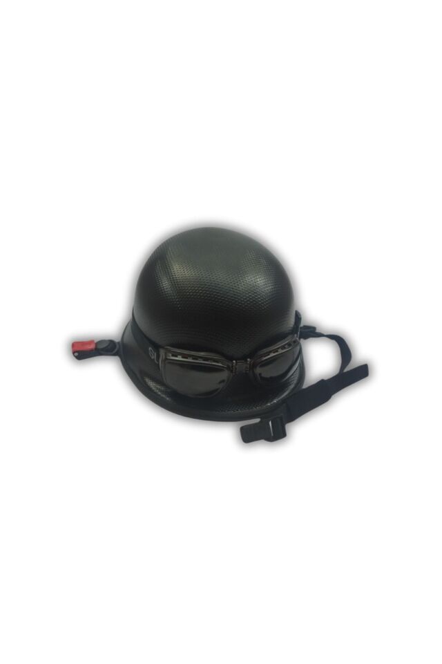 Prohelmets Htc-87 - Gözlüklü Cruiser Kask - Chopper Kask