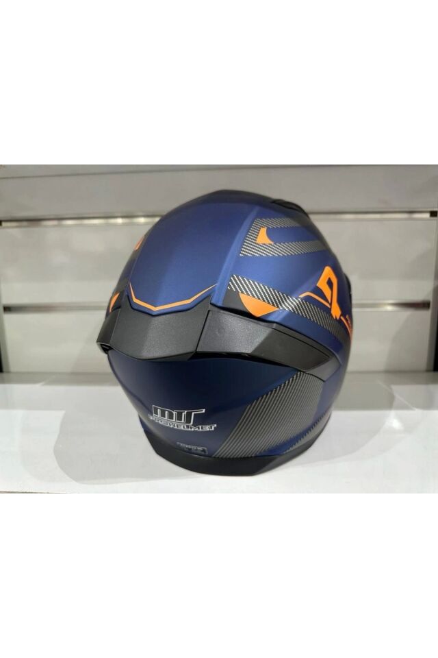 KASK MTS PRO 910 GÜNEŞ GÖZLÜKLÜ MAVİ/TURUNCU