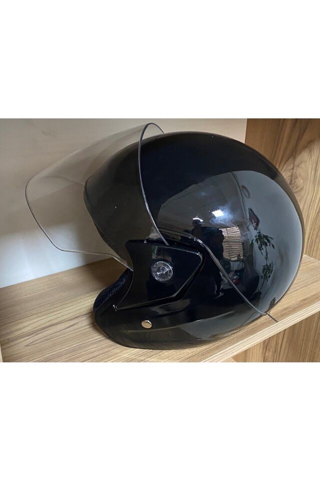 Kırılmaz Özellikli Motosiklet Yarım Kask