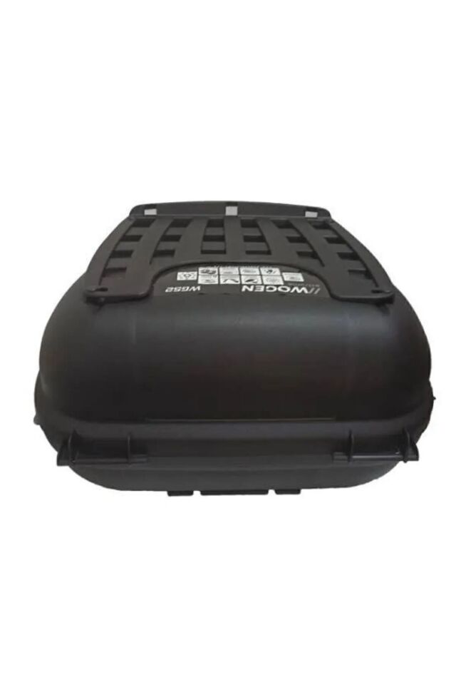 Wg52 Basic 52litre Motorsiklet Arka Çantası Siyah Renk -sırt Dayamasız Basic Model