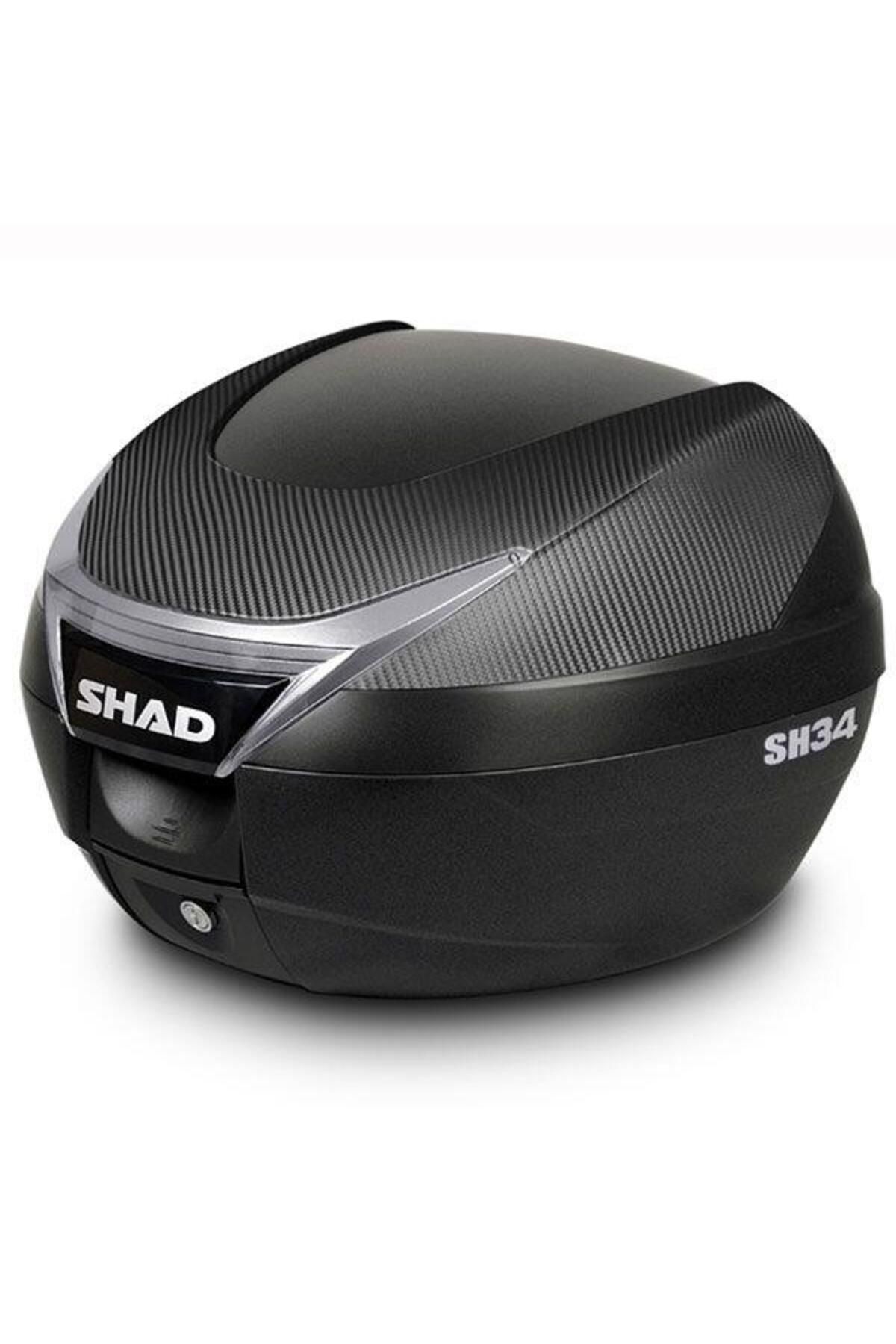 Sh-34 Topcase 34 Lt Taşıma – Black Carbon Çanta